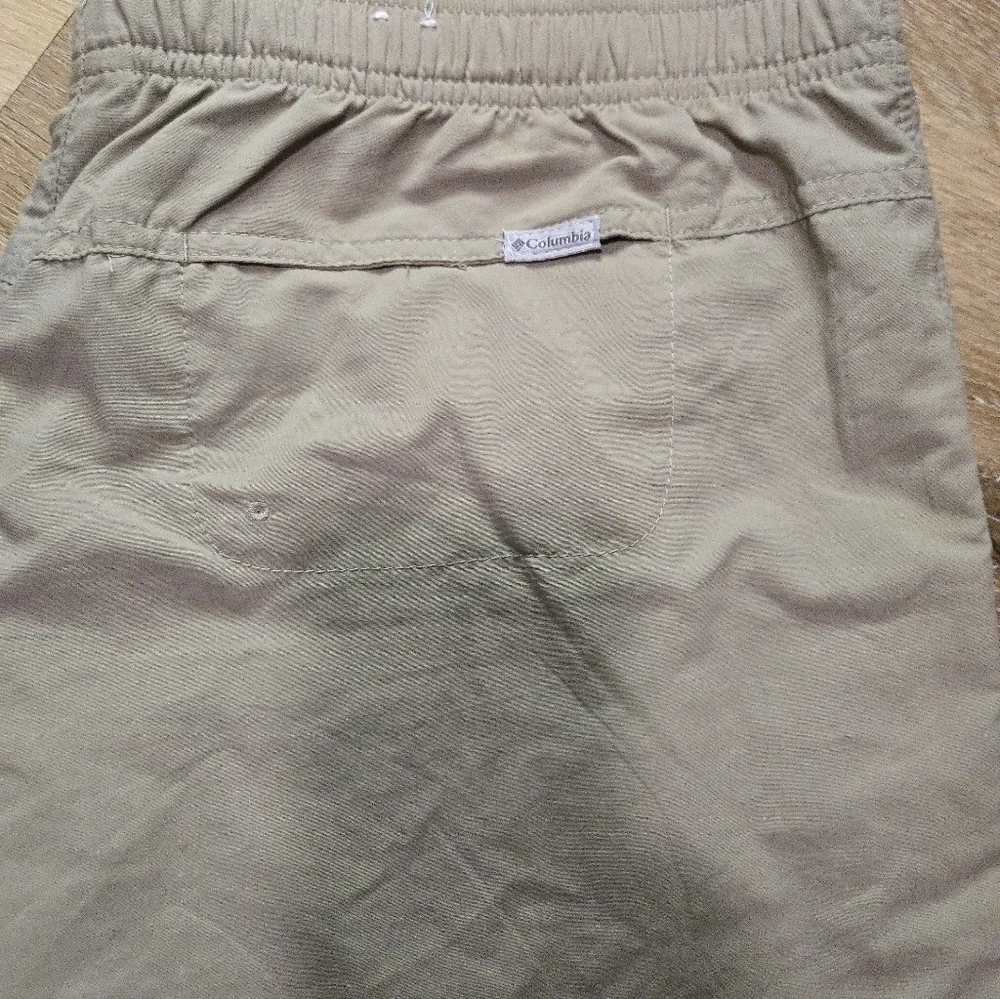 Columbia Tan Athletic Shorts